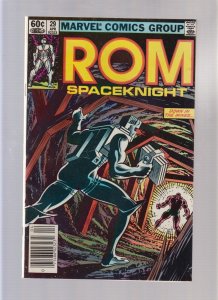 ROM #29 - Newsstand (7/7.5) 1982