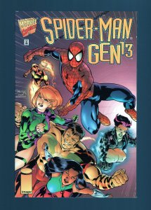 Spider-Man / Gen 13 #0 - Stuart Immonen Cover Art. Peter David Story. (9.2) 1996