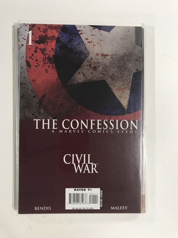 Civil War: The Confession (2007) NM3B125 NEAR MINT NM