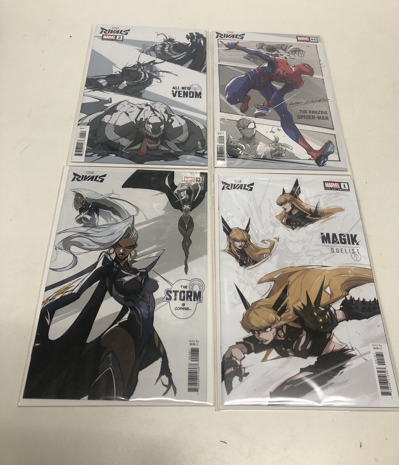 Marvel Rivals NetEase Variants (2025) Set Of 4 | Storm | Magik | All ...
