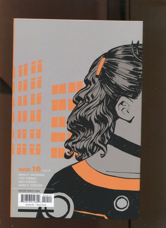 PAPER GIRLS  #10 - BRIAN K. VAUGHAN STORY (9.2 OB ) 2016