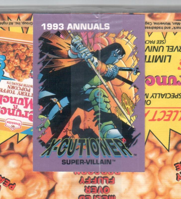 Uncanny X-Men Annual #17 - Sealed Polybag / 1st X-Cutioner (Marvel, 1993) - NM