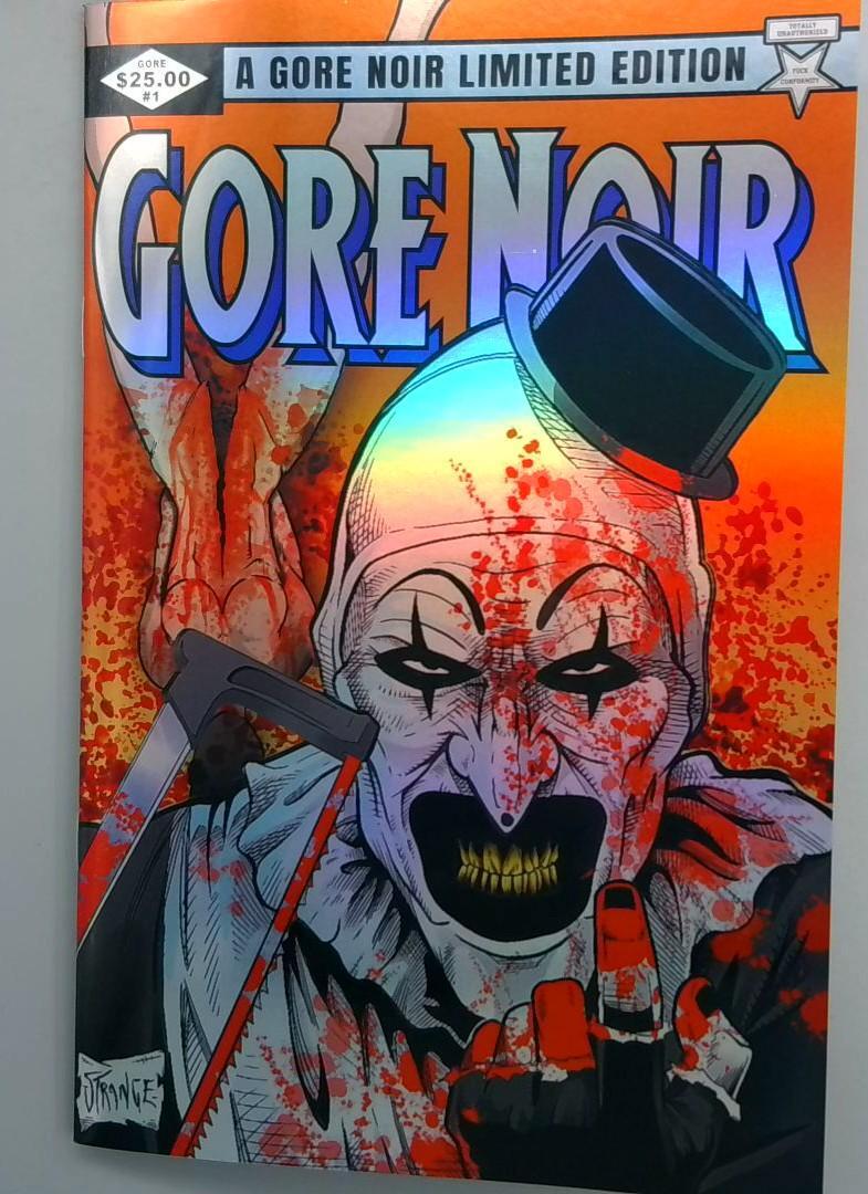 Gore Noir: Terrifier #1 Holofoil BLOOD BATH 2025 Wolverine #1 Miller homage