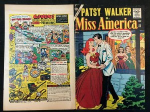 PATSY WALKER IN MISS AMERICA  #83 VINTAGE COMIC, COVER ONLY 1956