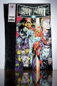 Deathmate Prologue #1 Image Comics 1993 Silver Foil Border Cover Feat. Bloodshot