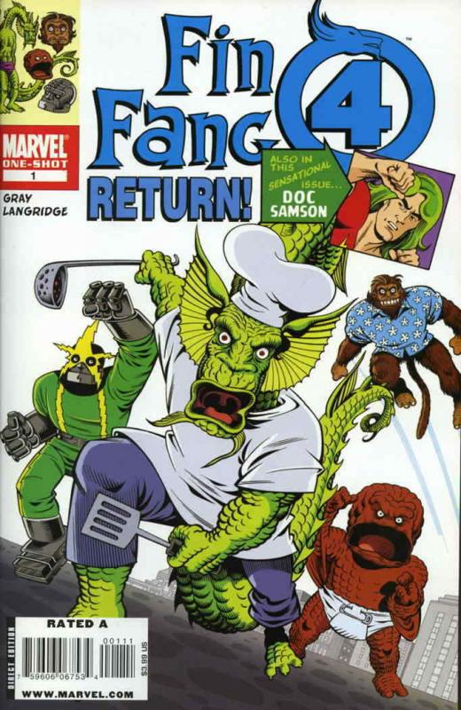 Fin Fang Four Return! #1 FN; Marvel | save on shipping - details inside