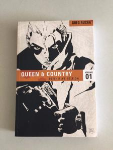 Queen & Country Definitive Edition Volume #1 Greg Rucka HARDCOVER Oni Press LH27