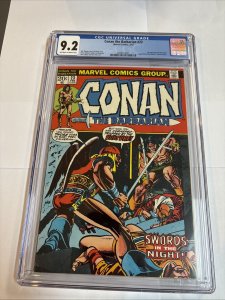 Conan The Barbarian (1973) #23 (CGC 9.2 OWWP) 1st
