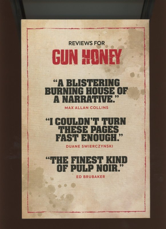 (2021) Gun Honey #1: VARIANT COVER B! WE COMBINE SHIPPING! (7.5/8.0)