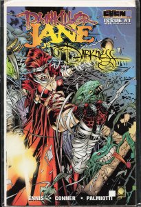 Painkiller Jane vs. The Darkness: Stripper Quesada cover (1997) Painkiller ...