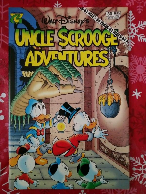 WALT DISNEY'S UNCLE SCROOGE ADVENTURES # 30 GLADSTONE 1995