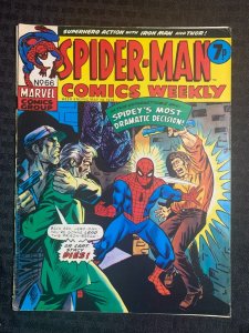 1974 May 18 SPIDER-MAN COMICS WEEKLY #66 G/VG 3.0 John Romita / Thor Iron Man