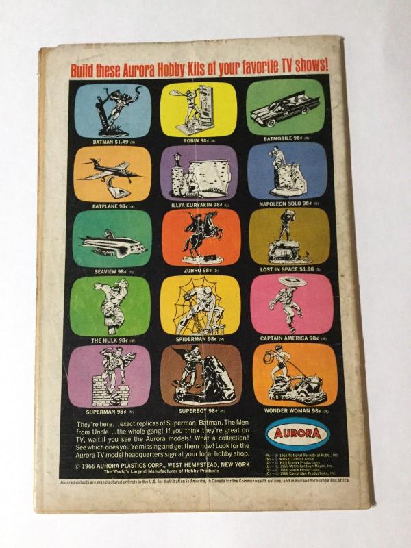 Batman 189 Vg Very Good 4.0 1st Silver Age Scarecrow