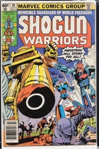 Shogun Warriors #18 (1980) The Shogun Warriors