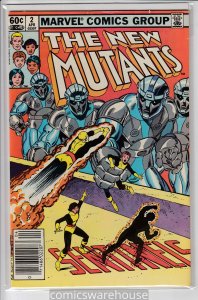 NEW MUTANTS (1983 MARVEL) #2 FN+ A11820