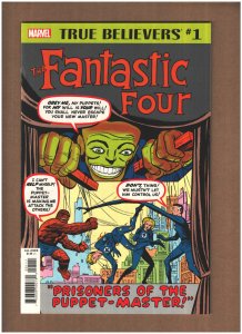 True Believers: Fantastic Four- Puppet Master #1 Marvel 2019 Stan Lee Kirby NM