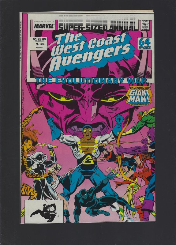 West Coast Avengers Annual #3 (1988)