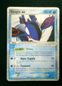 Kyogre EX #37 - Blackstar Promo - 2006