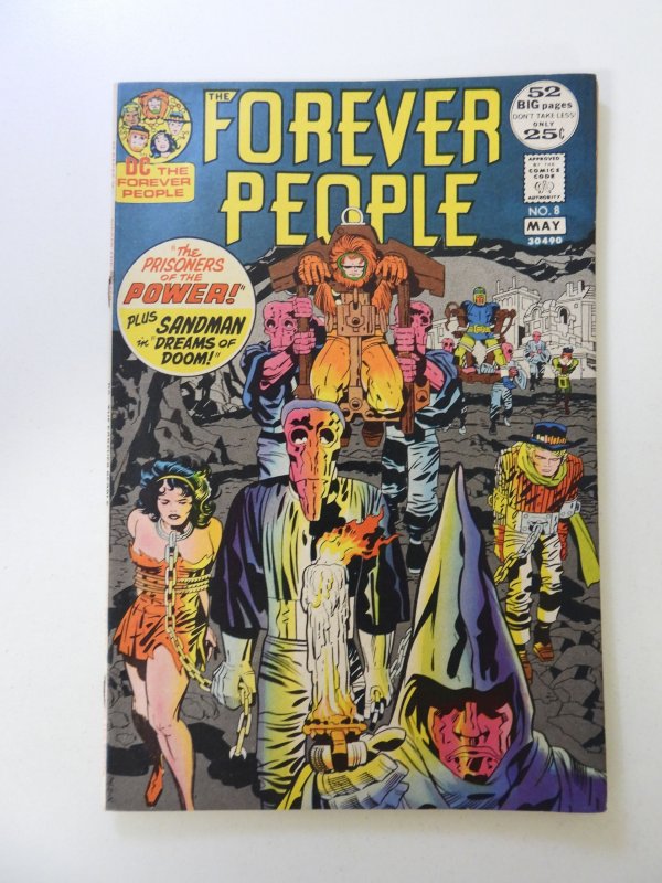 The Forever People #8 (1972) VG+ condition see description