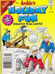 Archie’s Holiday Fun Digest Magazine #1 VF/NM; Archie | save on shipping - detai