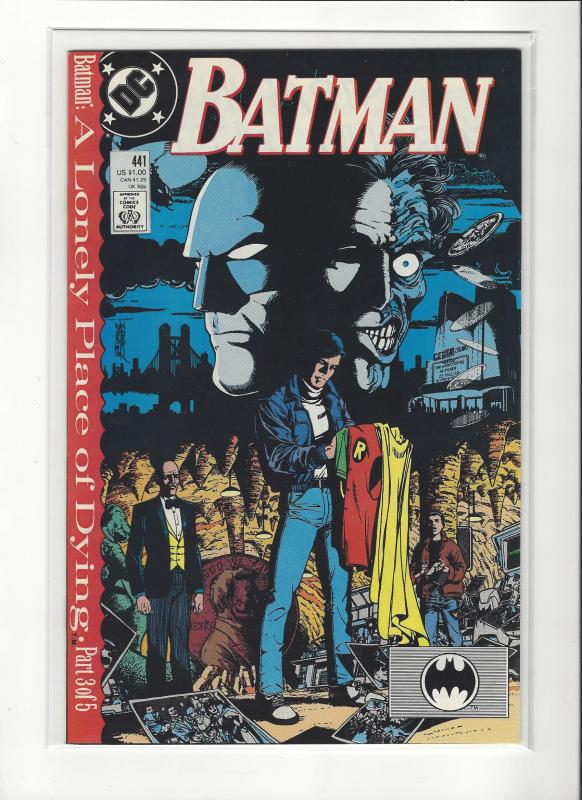 Batman #441 A Lonely Place Of Dying Pt 3  NM