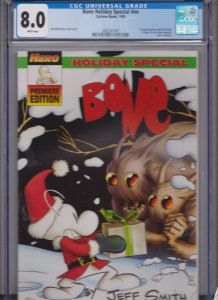 Bone Holiday Special  (1993) CGC-8.0 WP/ NEW SLAB