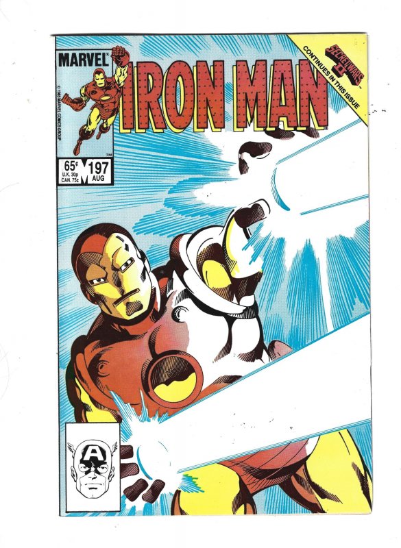 Iron Man #197 (1985) abc