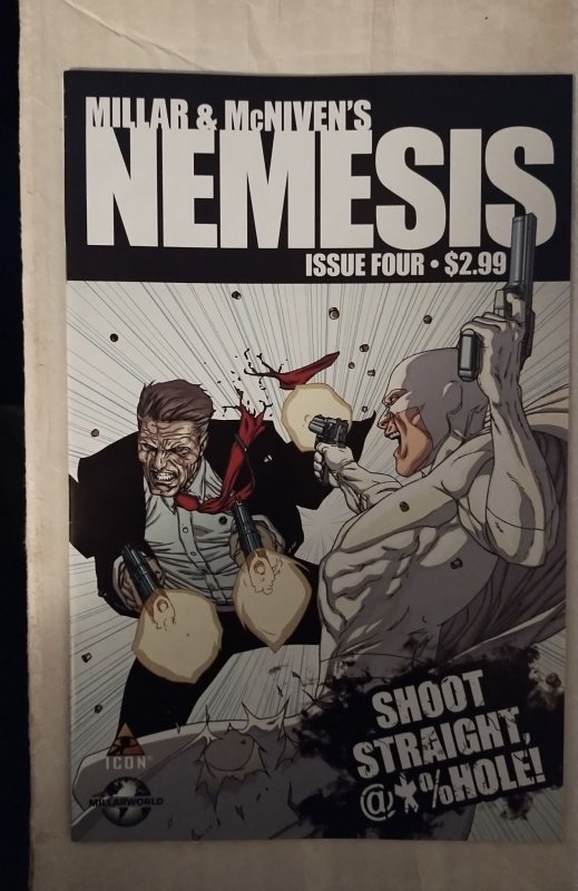 Millar & McNiven's Nemesis #4 (2011)& The Filth #10