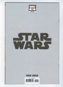 STAR WARS #45 (2024) HAN SOLO JTC Carbonite Negative Wash NM Unread