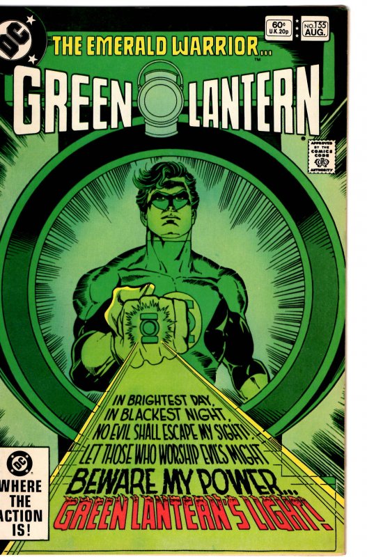 Green Lantern #155 (1960 v2) Guardians of the Universe NM-