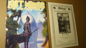 HOFFMAN ART - LOST WORLDS 5 COA VARIANT *NM+ 9.6* FRAZETTA FANTASY SCI-FI