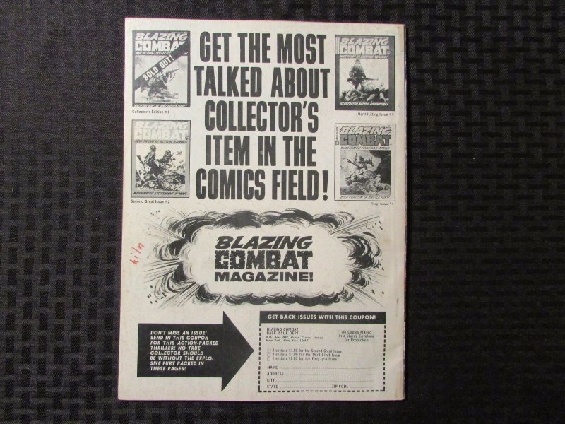 1971 EERIE ANNUAL VF- Warren Horror Magazine Johnny Craig