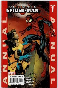 Ultimate Spider-Man Annual #1 VF ( Spidey winds up with a new girlfriend! Huh?)