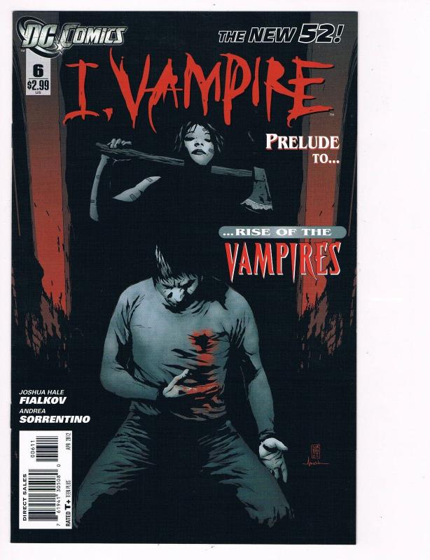 I Vampire # 6 DC Comic Books Hi-Res Scans The New 52 Awesome Issue WOW!!!!!! S12