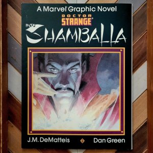 DR STRANGE SHAMBALLA Marvel Graphic Novel #23 VF/NM (1986) 1st Print DeMATTEIS