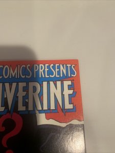 Marvel Comics Presents Wolverine / Hulk #58 Marvel 1990 Comic 