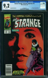 Doctor Strange, Sorcerer Supreme #15 (1990) CGC 9.2 NM-