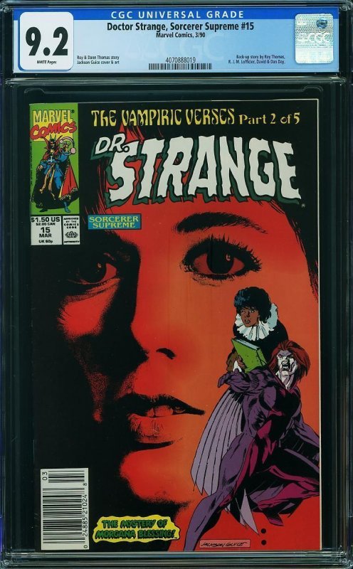Doctor Strange, Sorcerer Supreme #15 (1990) CGC 9.2 NM-