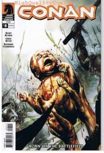 CONAN #8, NM+, BattleField, Dark Horse, Blood, 2004, more in store