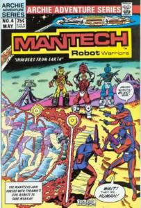 Mantech Robot Warriors #4 FN; Archie | save on shipping - details inside