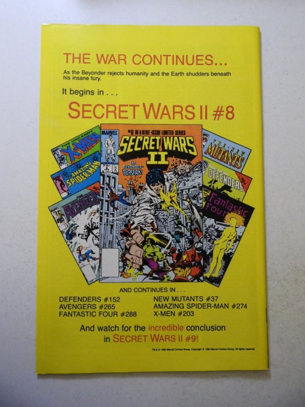 The Spectacular Spider-Man #111 (1986) VF+ Condition