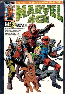 Marvel Age #56 (1987) G.I. Joe