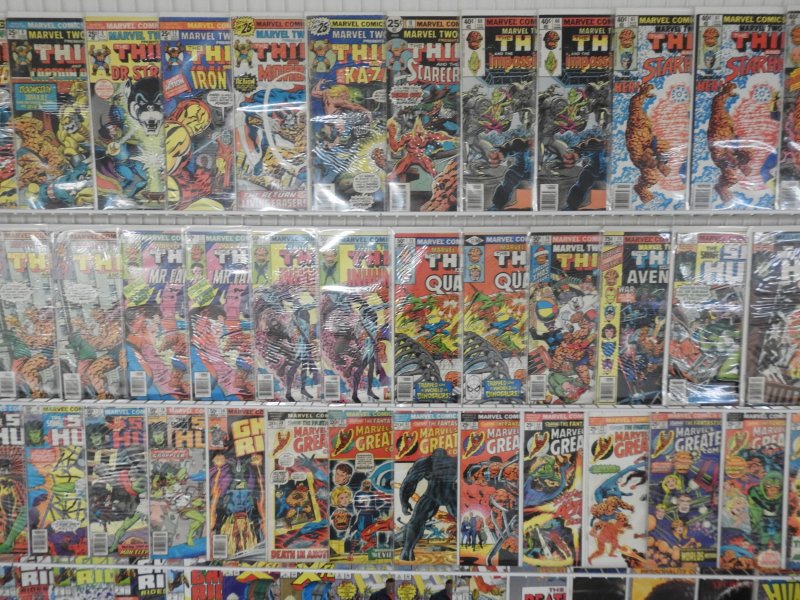Huge Lot 130+ Comics W/ Marvel Two-in-One, She-Hulk, Ghost Rider+ Avg VG Cond!!