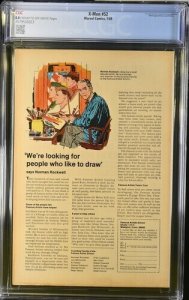 X-Men #52 1969 Marvel Comics CGC 8.0 1st app Erik the Red