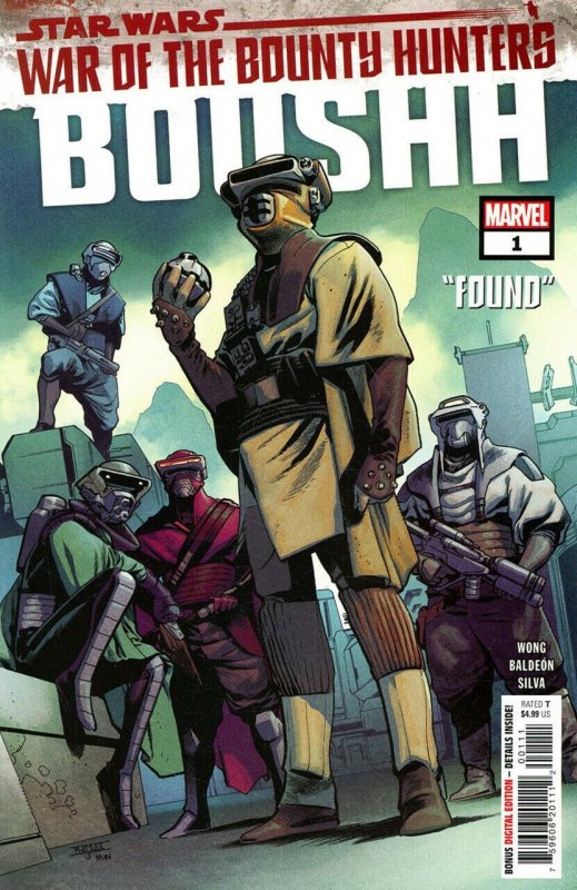 Star Wars: War of the Bounty Hunters: Boushh (2021) #1 VF/NM Mahmud A. Asrar