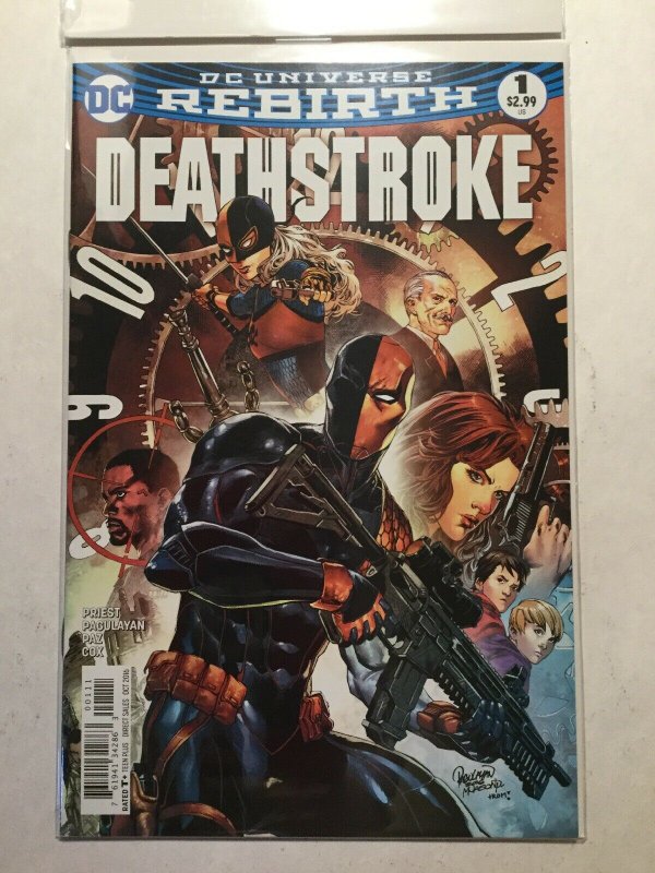 Deathstroke Rebirth 1 Near Mint Nm Dc Comics