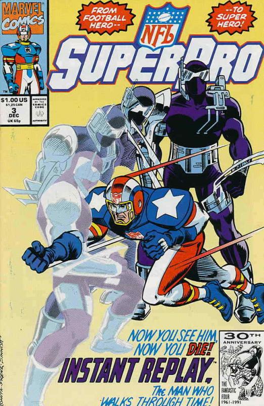 NFL Superpro #3 VF; Marvel | save on shipping - details inside