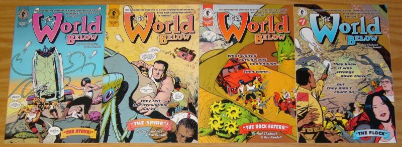 the World Below #1-4 VF/NM complete series PAUL CHADWICK dark horse comics 2 3