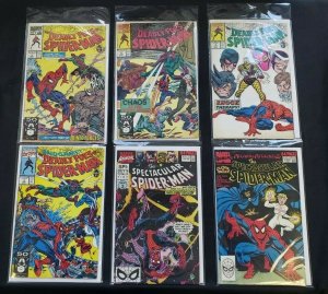 SPIDER-MAN 6PC (VF) SHOCK THERAPY, PUNISHMENT & CRIME, PUNISHER 1989-91
