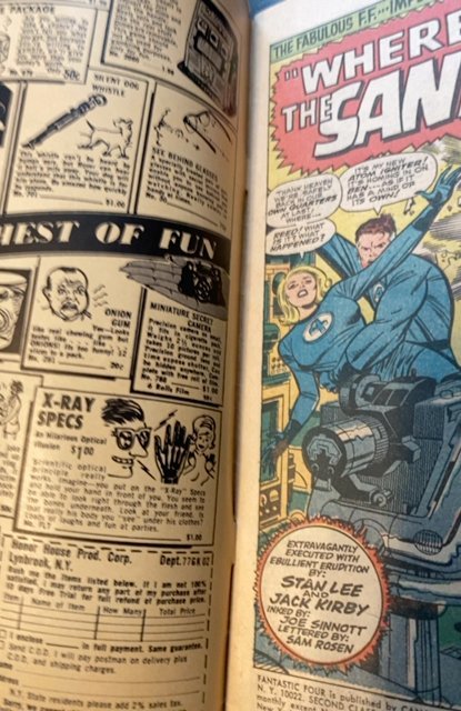 Fantastic Four #61 (1967) where stalks the sandman